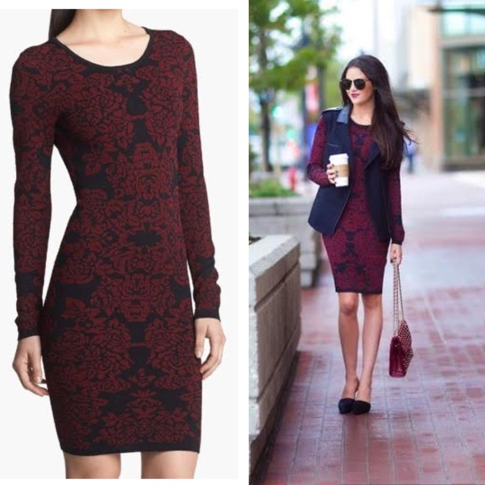 Designer Knit Sweater Dress (remain nordstrom)